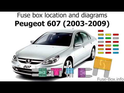 download PEUGEOT 607 workshop manual