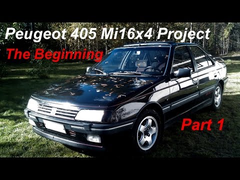 download Peugeot 405 workshop manual