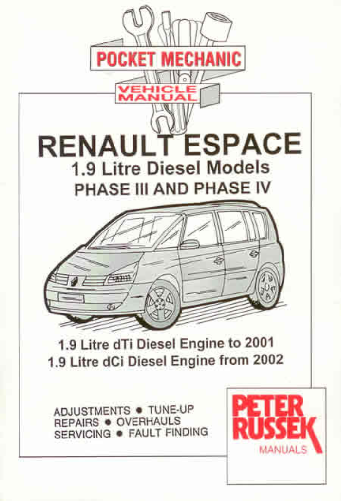 download Renault Espace workshop manual