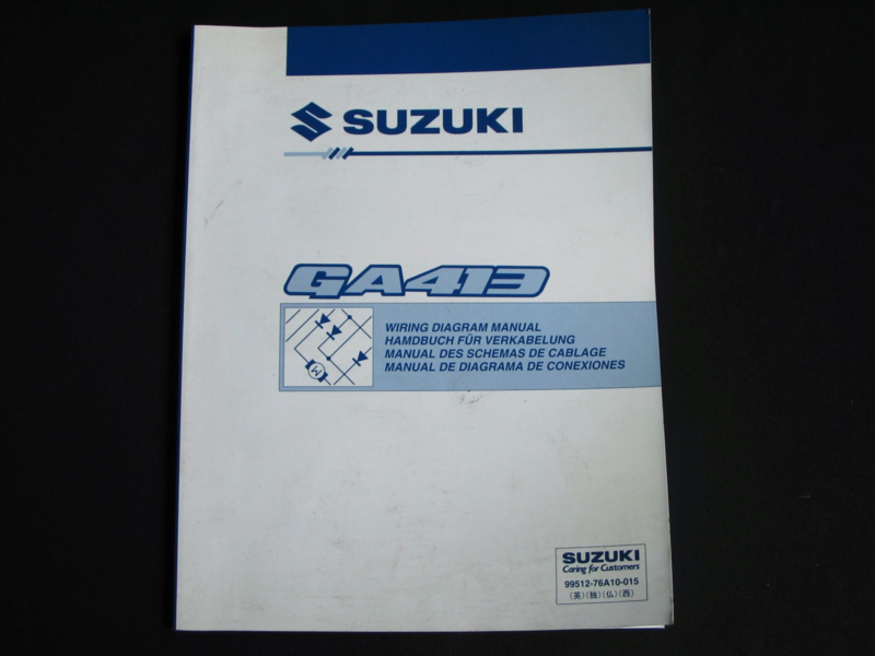 download SUZUKI CARRY GA413 able workshop manual