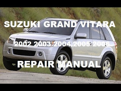 download Suzuki Grand Vitara JB series workshop manual