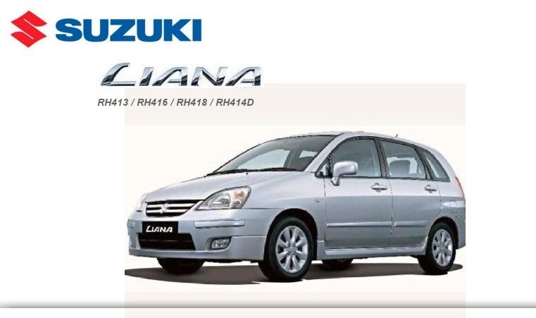download Suzuki Liana RH Series workshop manual