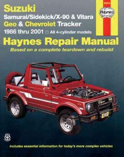 download Suzuki Samurai SJ workshop manual