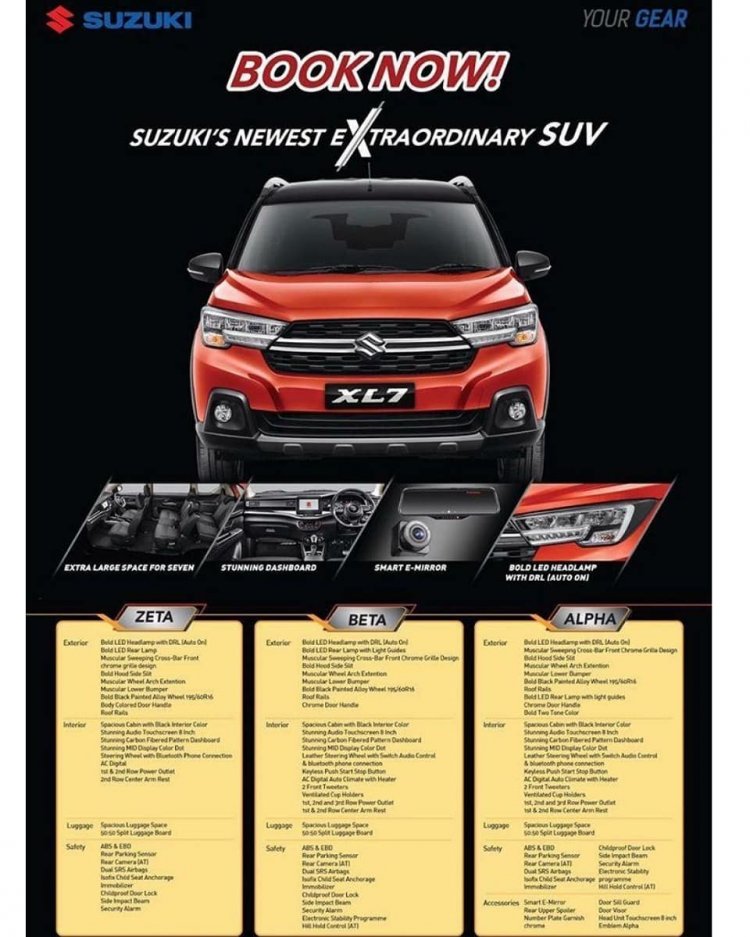 download Suzuki XL 7 workshop manual