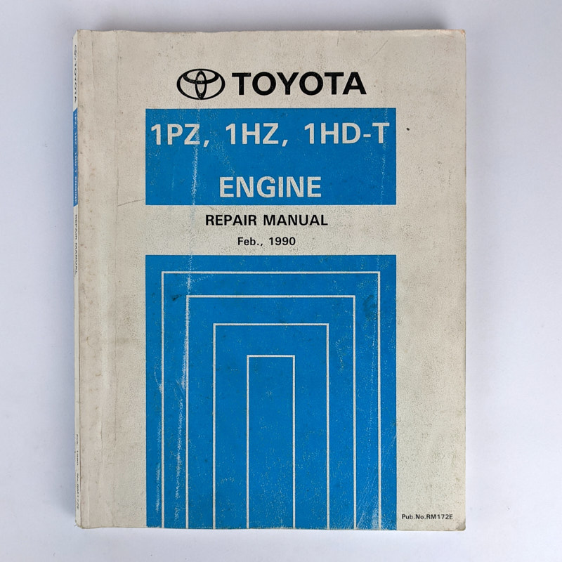 download Toyota 1HZ 1PZ 1HD T engine manual workshop manual