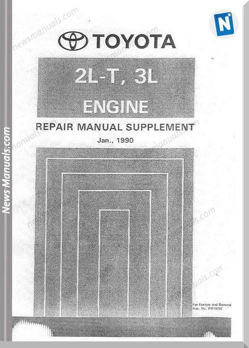 download Toyota 2L 3L 5L engine manual workshop manual