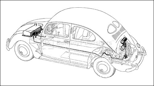 download VOLKSWAGEN VW BEETLE 1200 TYPE 11 14 15 workshop manual