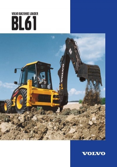 download Volvo BL61B Backhoe Loader able workshop manual